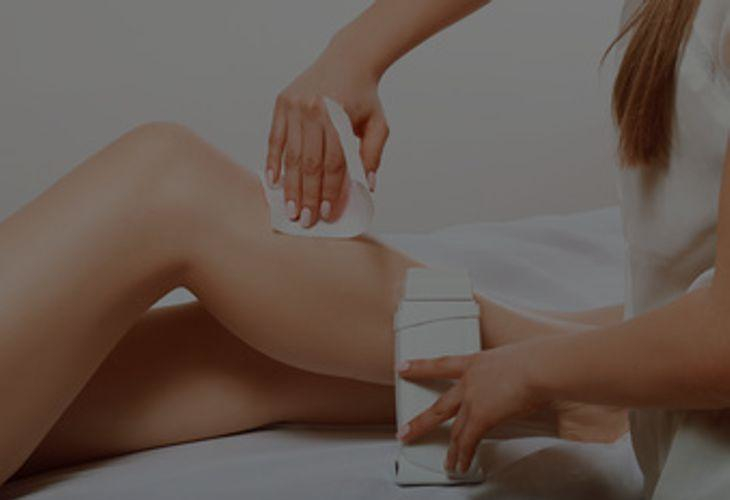 Depilacja  ciepłym woskiem